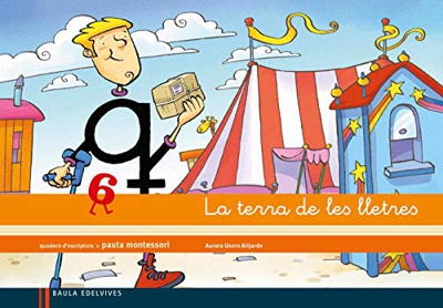 Quadern 6 d¿escriptura (Pauta Montessori) La terra de les lletres - 9788426384676