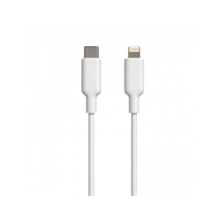 Muvit Cable Tipo C a Lightning MFI 3A 1.2m Blanco en oferta