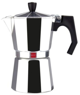 Cafetera aluminio Kenia, 9 tazas