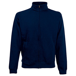 Fruit of the Loom - Chaqueta/Sudadera con Cremallera Completa Modelo Sweat Hombre Caballero (Extra Grande (XL)) (Azul Oscuro) características