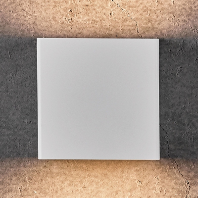 Aplique LED de exterior Turn, atenuable, gris