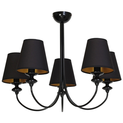Lámpara de araña 933 con cinco pantallas