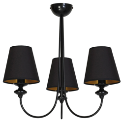 Lámpara de araña 933 de tres pantallas precio