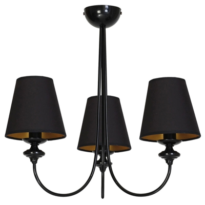 Lámpara de araña 933 de tres pantallas