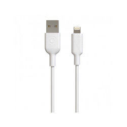 Muvit Cable USB a Lightning MFI 2.4A 1.2m Blanco en oferta