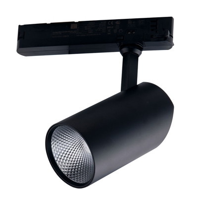 Foco de techo LED de riel Action 3.000K 13W negro