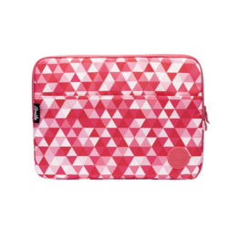 Smile Pink Geometric Funda para Portátil 13&quot; características