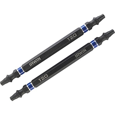 IRWIN Impact 1923386 100 mm T20 doble-extremo juego de puntas de destornillador (2 unidades)