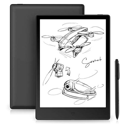 Likebook Alita E-Reader, 10.3” Eink Mobius Flexible HD Screen, Dual Touch, Hand Writing, Built-in Cold/Warm Light, Built-in Audible, Android 6.0, Octa