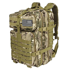 Mochila Táctica Militar Molle Impermeable 45L Mochila de Gran Capacidad Bolsa de Senderismo Mochila Multifunción, para Trekking Senderismo Viaje Campi características