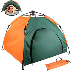 01 tienda de campaña para mascotas, portátil, plegable, impermeable, con bolsa de transporte, para camping, senderismo, viajes, jaulas para perros med precio