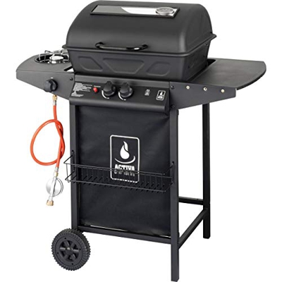 ACTIVA Halifax 2020 - Barbacoa de gas con ruedas