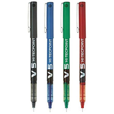 Pilot Spain V-5 - Roller con tinta líquida, multicolor