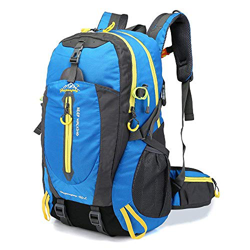 Lixada 40L Resistente al Agua Mochila, Portátil Mochila Trekking, Laptop Daypack, Durable Impermeable, para Escalada, Viajes, Actividades al Aire Libr en oferta