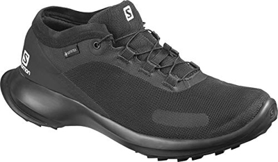 Salomon Sense Feel GTX W, Zapatillas de Running para Asfalto Mujer, Negro (Black/Black/Black), 42 2/3 EU