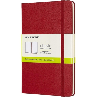 Medium Plain Hardcover Notebook Scarlet (Importación USA) BOOKH NUEVO