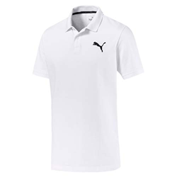 PUMA ESS Pique Polo Camiseta, Hombre, Blanco, 2XL características