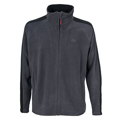 Trespass - Chaqueta Forro Polar Cremallera Completa Modelo Acres Hombre Caballero (S) (Piedra)