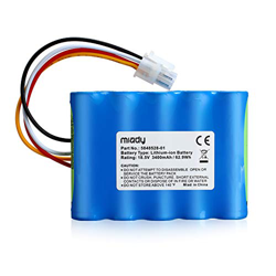 Miady Batería de repuesto (3400mAh, 18,5V) para robot cortacésped Husqvarna 310 modelo (2015, 2016, 2017, 2018, 315 modelos (2015, 2016, 2017, 2018) características