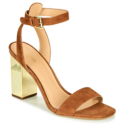 MICHAEL Michael Kors Petra Sandalias Mujeres Cognac - 37 - Sandalias Shoes en oferta