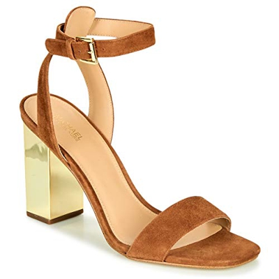 MICHAEL Michael Kors Petra Sandalias Mujeres Cognac - 37 - Sandalias Shoes