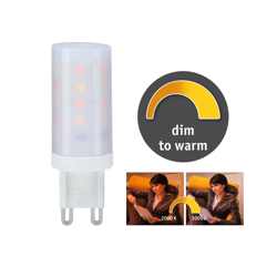 Paulmann LED bi-pin G9 4W 3.000K dim-to-warm en oferta