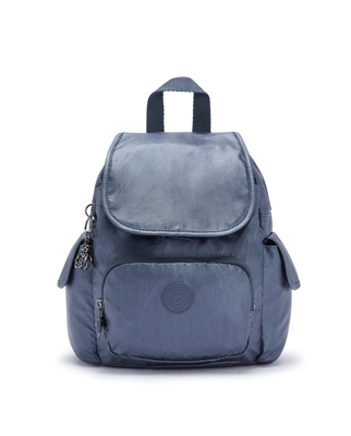 Kipling - Mochila De Mujer City Pack Mini En Azul Con Solapa