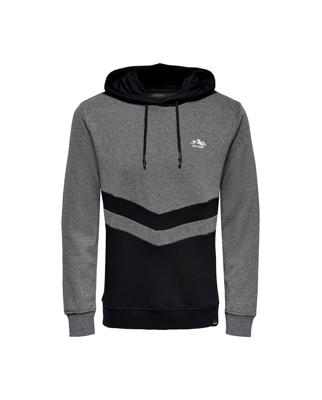 Only & Sons - Sudadera De Hombre Bicolor Con Capucha