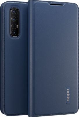 OPPO PU Bookcover (Find X2 Neo) Dark Blue
