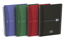 Oxford Office N002800 - Agenda telefónica de espiral doble (144 páginas, A5, tapa dura, 90 g/m²), colores surtidos en oferta