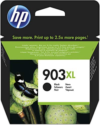 HP 903XL T6M15AE, Negro, Cartucho de Tinta de Alta Capacidad Original, compatible con impresoras de inyección de tinta HP OfficeJet 6950, 6951, Office