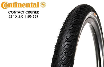 Continental Contact Cruiser Rigid 26 x 2.00 Black