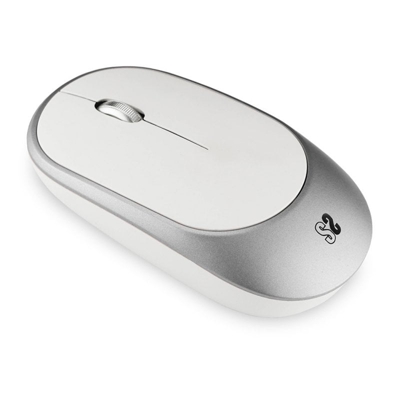 Subblim Bluetooth Smart Ratón Inalámbrico 1600DPI Blanco/Plata