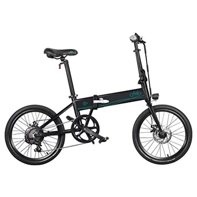 Fangteke Bicicleta Eléctrica Fiido D4s Bicicleta Ciclomotor Plegable de 20 Pulgadas con Pedal para Adultos Y Adolescentes Rango de Kilometraje de 80 K