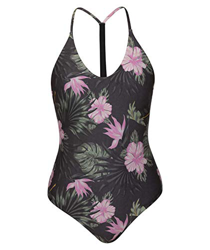 Hurley W Rvsb Lanai One Piece Partes De Arriba Bikini, Mujer, Anthracite, L características