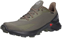Salomon ALPHACROSS Blast GTX, Zapatillas de Trail Running Hombre, Color: Verde (Olive Night/Black/Ebony), 40 EU precio