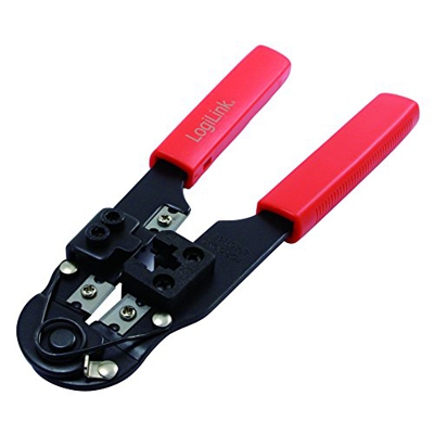 Logilink Crimping Tool for RJ45 - Accesorio para Cables (Naranja)