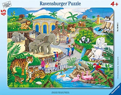 Ravensburger 06661 Visita al Zoo - Puzzle (30 a 48 Piezas)