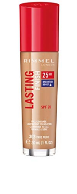 Rimmel London Lasting Finish Foundation 25H Base de Maquillaje Tono 303 True Nude - 112 gr