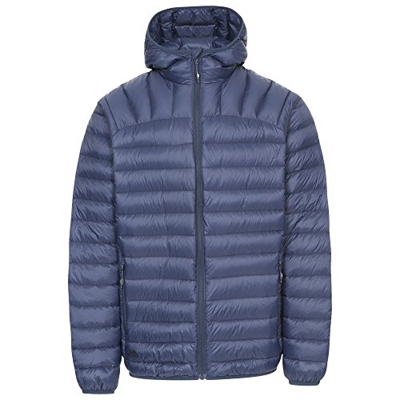 Trespass - Chaqueta de plumón Modelo Romano para Hombre (Mediana (M)/Azul Marino)