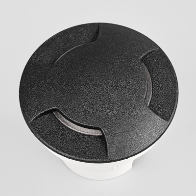 Lámpara empotrada suelo LED Ceci 120-3L negro CCT