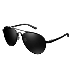 CHEREEKI Gafas de sol Hombre polarizadas, Gafas de Sol Aviador Hombres Mujeres Protección UV400 para Conducción Verano Deportes Moda Gafas de sol (Osc en oferta