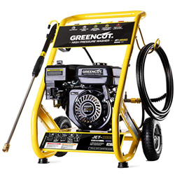 GREENCUT JET260X - Hidrolimpiadora de gasolina 2321PSI motor OHV 4 tiempos de 208cc 8cv alta presión 160bars Limpieza Exteriores, Vehículos, Máquinas en oferta