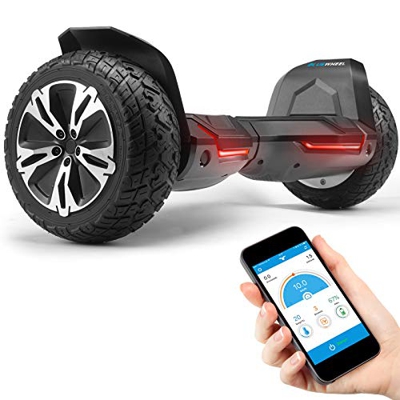 Bluewheel 8.5" Hoverboard patín eléctrico HX510 con UL2272 estándar de Seguridad, Cambia de Color con la App, Altavoz Bluetooth, Motor 700W, Patinete 