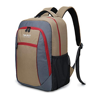 TOURIT Mochila Nevera Mochila Térmica Mochila Isotermica de Almuerzo Nevera Portatil para Alimentos Frutas Grande con Correa Ajustable Bolso para Picn