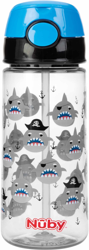 Nuby Straw Cup Active 540 ml blue en oferta
