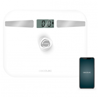 Cecotec Surface Precision EcoPower 10200 Smart Healthy White Báscula de Baño