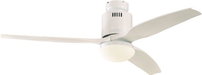 Ventilador de techo con luz CasaFan 93132322 AERODYNAMIX ECO 132 WE blanco