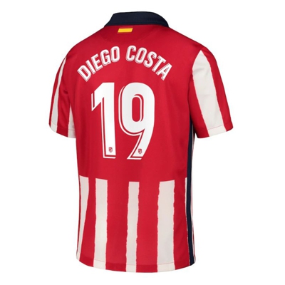 Nike - Camiseta De Niños 1ª Equipación Atlético De Madrid 2020-2021 Breathe Stadium Diego Costa 19