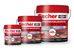 Fischer 558430 Blanco con Fibras, Impermeabilizante polímero líquido para Tejas y baldosas Cubo de 1 Kg características